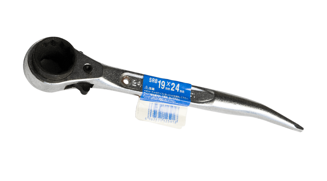 RATCHET WRENCH, Double Size, Short Type Flat 19-24mm_SRB1924D